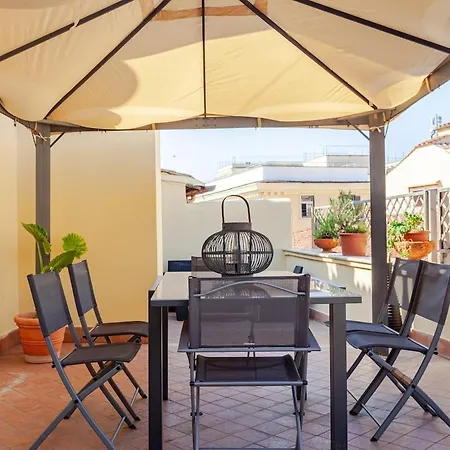 Luxury Penthouse With Terrace By Spanish Steps Διαμέρισμα *